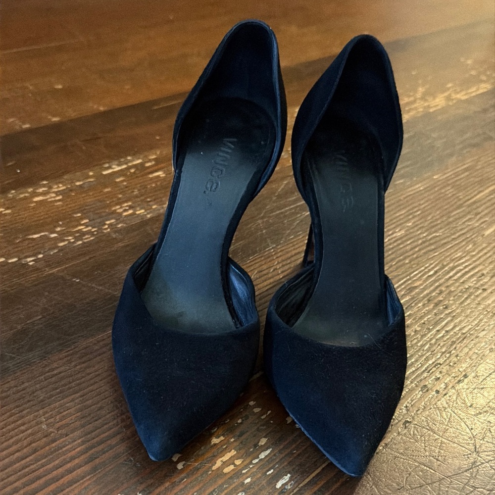 Vince Suede D’orsay pumps